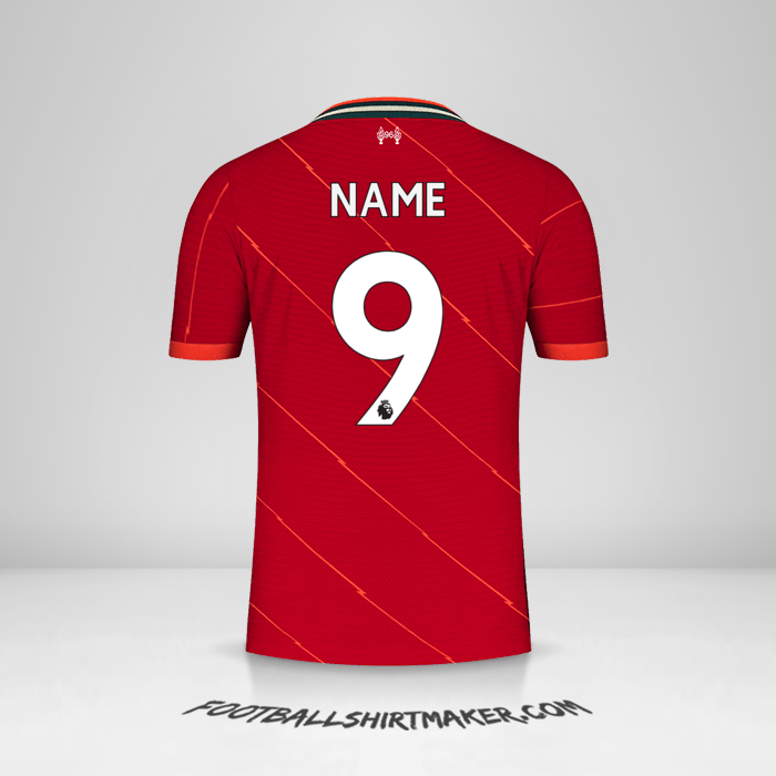 Trikot Liverpool FC 2021/2022 -  name - 9