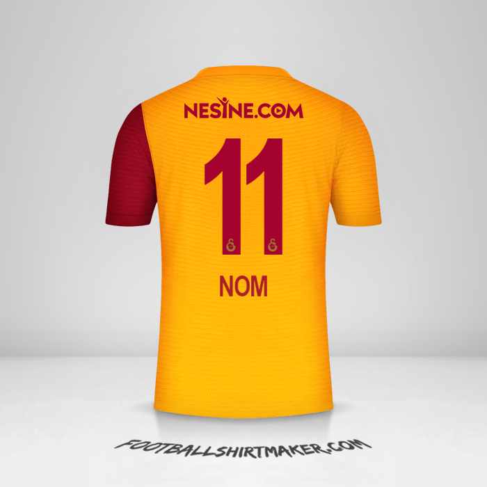 Maillot Galatasaray SK 2021/2022 -  nom - 11