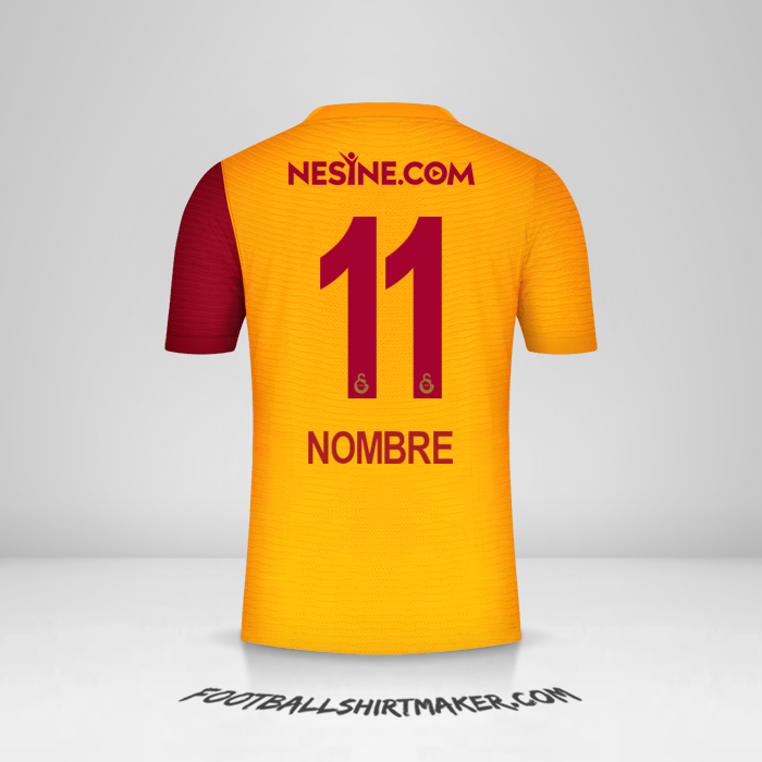 Jersey Galatasaray SK 2021/2022 -  nombre - 11