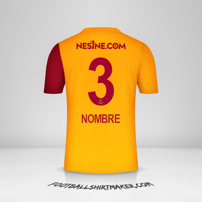 Camiseta Galatasaray SK 2021/2022 -  nombre - 3