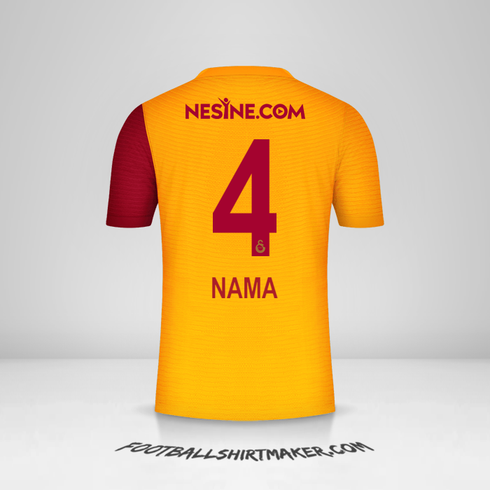 Jersey Galatasaray SK 2021/2022 -  nama - 4