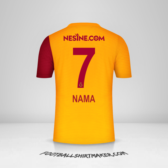 Jersey Galatasaray SK 2021/2022 -  nama - 7