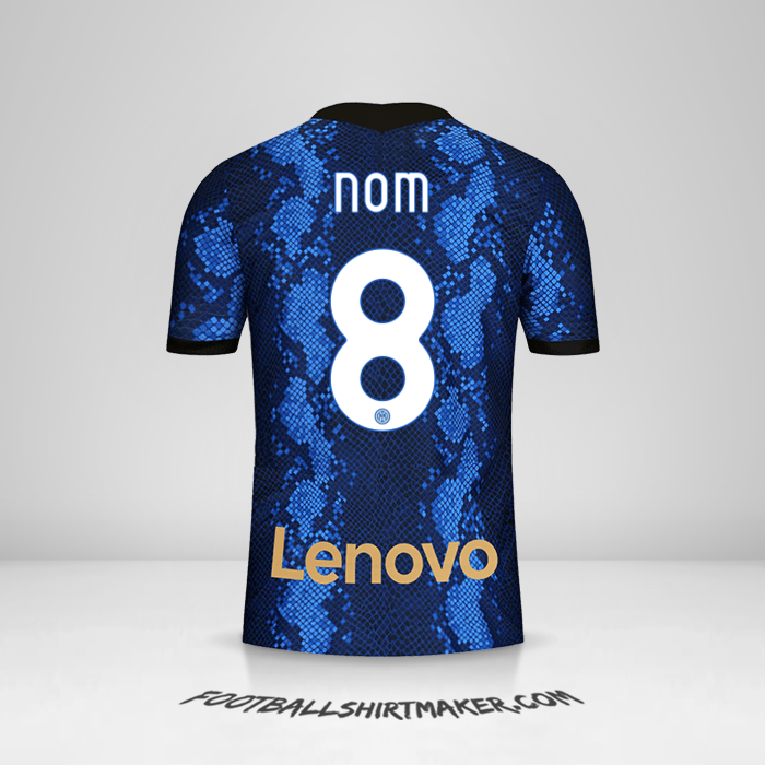 Maillot Inter 2021/2022 -  nom - 8