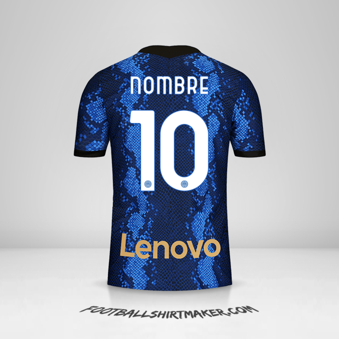 Jersey Inter 2021/2022 -  nombre - 10