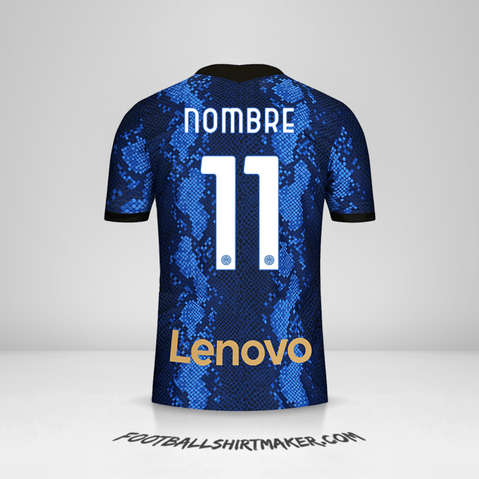 Camiseta Inter 2021/2022 -  nombre - 11