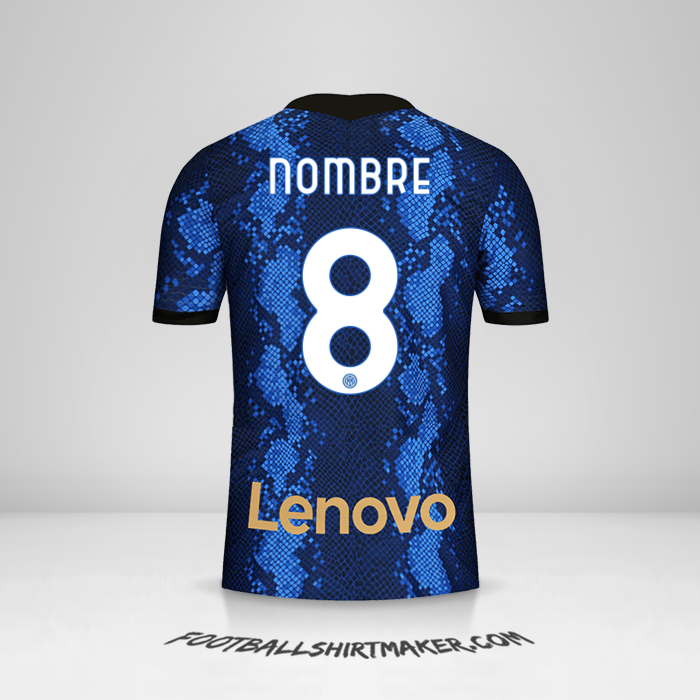 Jersey Inter 2021/2022 -  nombre - 8