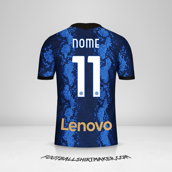 Camisa Inter 2021/2022 -  nome - 11
