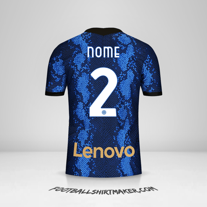 Maglia Inter 2021/2022 -  nome - 2