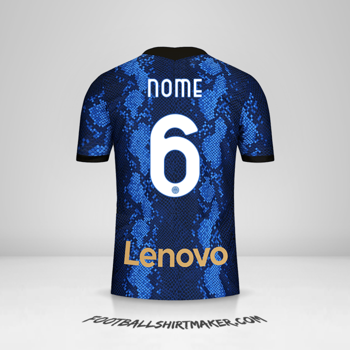 Camisa Inter 2021/2022 -  nome - 6