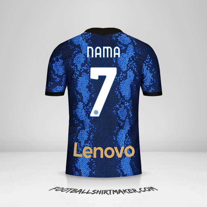 Jersey Inter 2021/2022 -  nama - 7