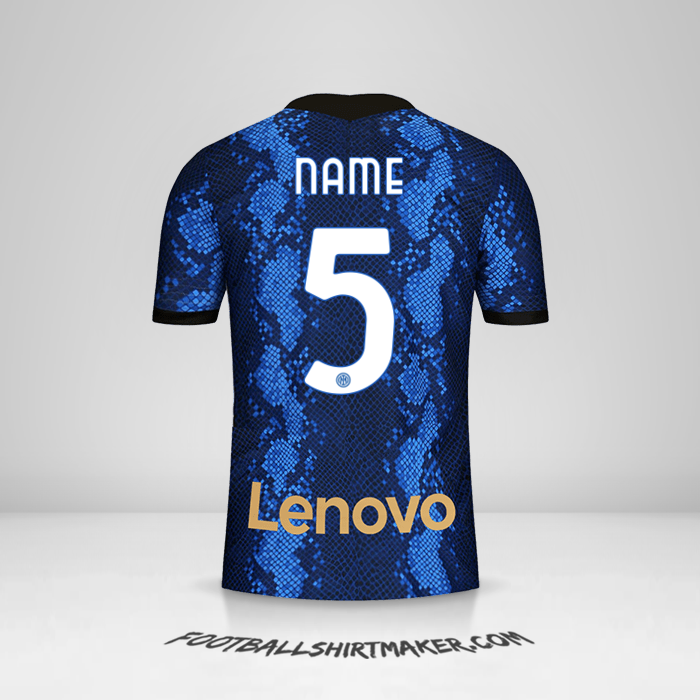 Shirt Inter 2021/2022 -  name - 5