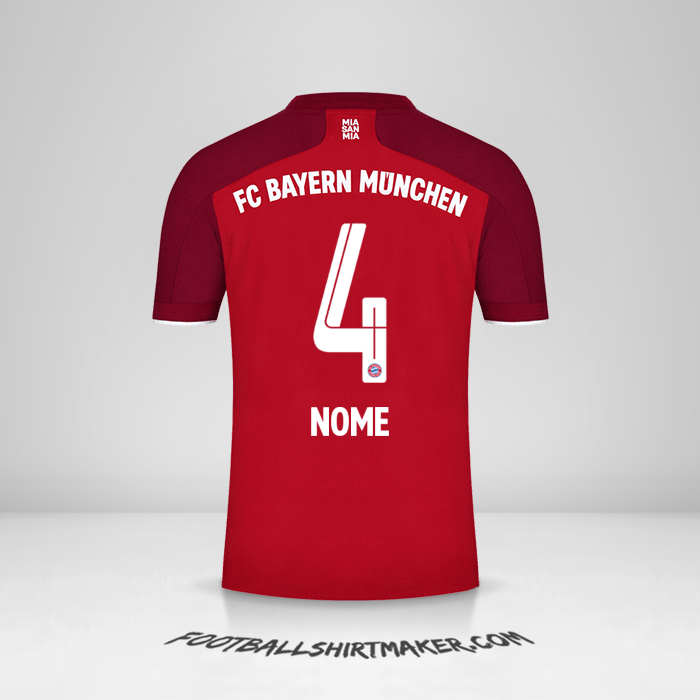 Maglia FC Bayern Munchen 2021/2022 -  nome - 4