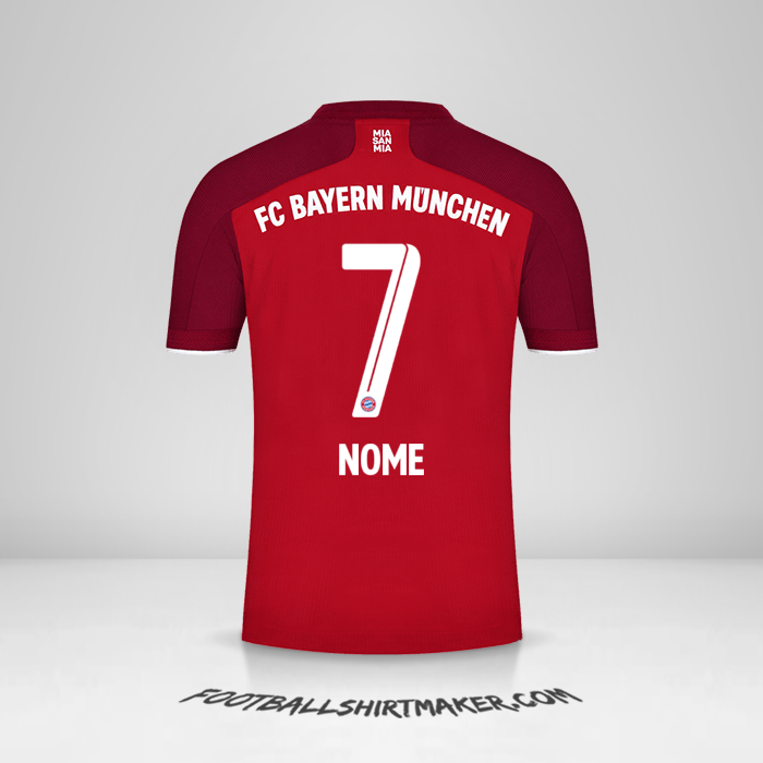 Maglia FC Bayern Munchen 2021/2022 -  nome - 7