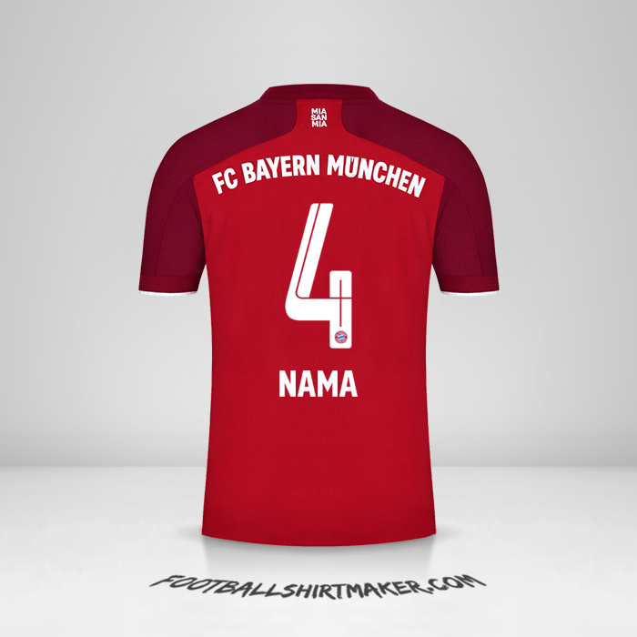 Jersey FC Bayern Munchen 2021/2022 -  nama - 4