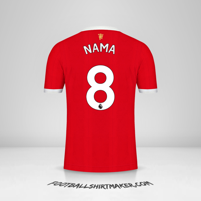 Jersey Manchester United 2021/2022 -  nama - 8