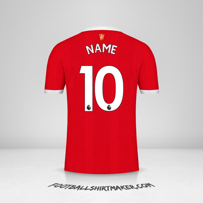 Trikot Manchester United 2021/2022 -  name - 10