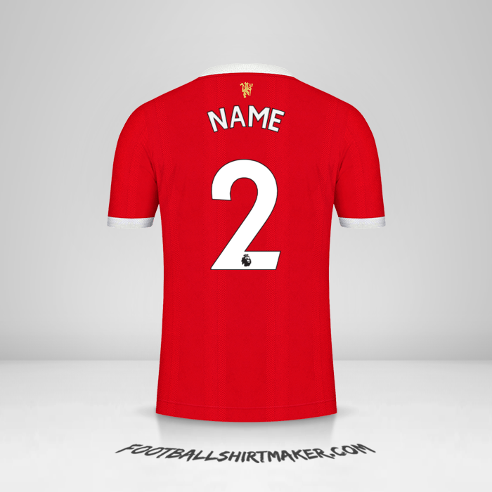 Trikot Manchester United 2021/2022 -  name - 2