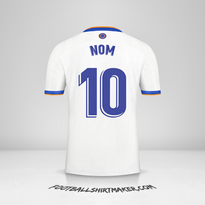 Maillot Real Madrid CF 2021/2022 -  nom - 10
