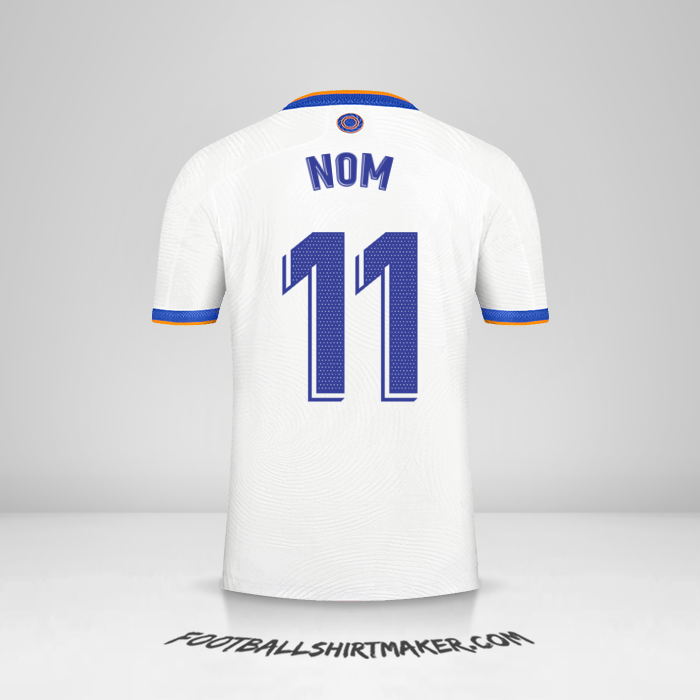 Maillot Real Madrid CF 2021/2022 -  nom - 11