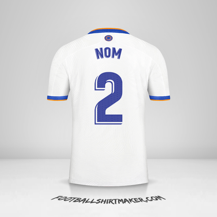 Maillot Real Madrid CF 2021/2022 -  nom - 2