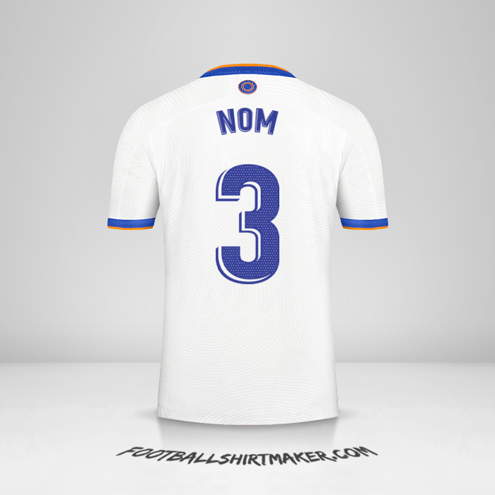 Maillot Real Madrid CF 2021/2022 -  nom - 3