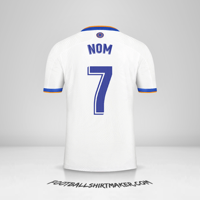 Maillot Real Madrid CF 2021/2022 -  nom - 7