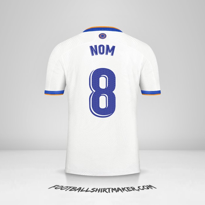 Maillot Real Madrid CF 2021/2022 -  nom - 8