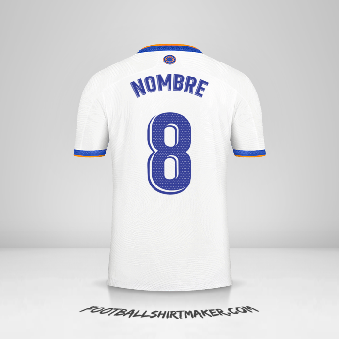 Camiseta Real Madrid CF 2021/2022 -  nombre - 8