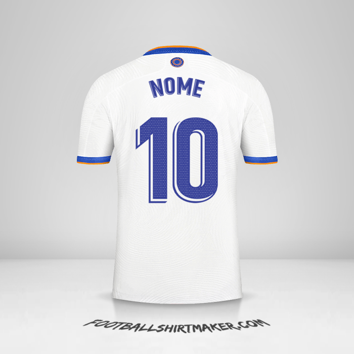 Camisa Real Madrid CF 2021/2022 -  nome - 10