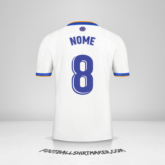 Camisa Real Madrid CF 2021/2022 -  nome - 8