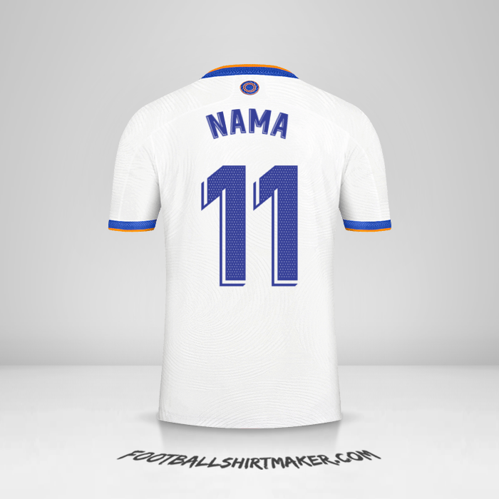 Jersey Real Madrid CF 2021/2022 -  nama - 11