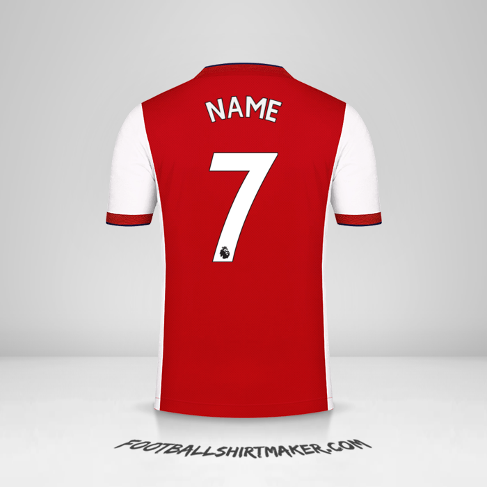 Shirt Arsenal 2021/2022 -  name - 7