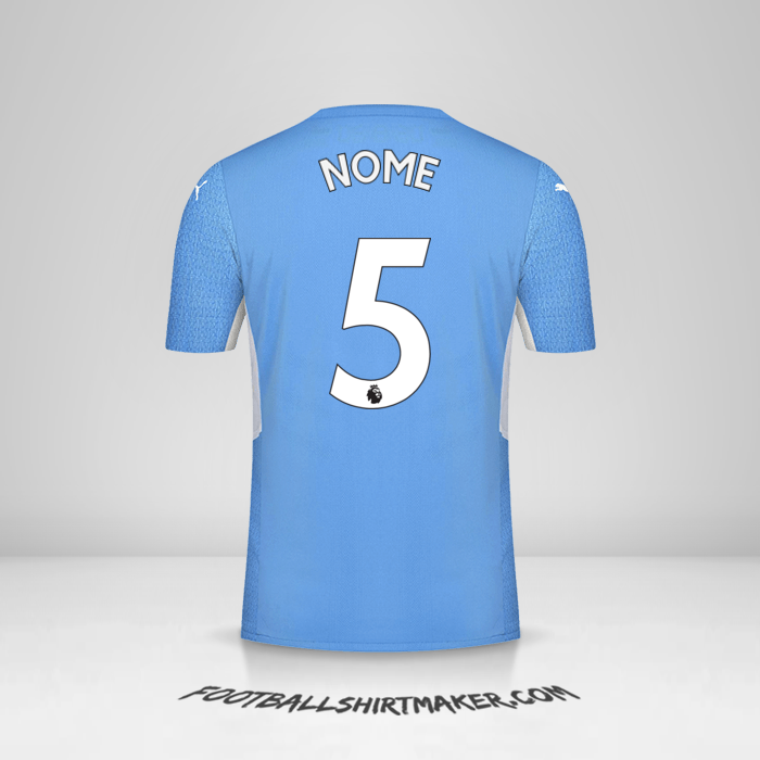 Maglia Manchester City 2021/2022 -  nome - 5