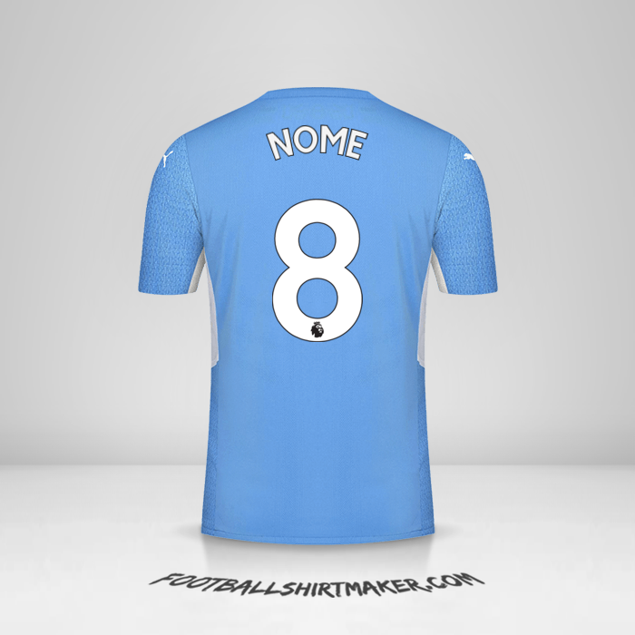 Maglia Manchester City 2021/2022 -  nome - 8