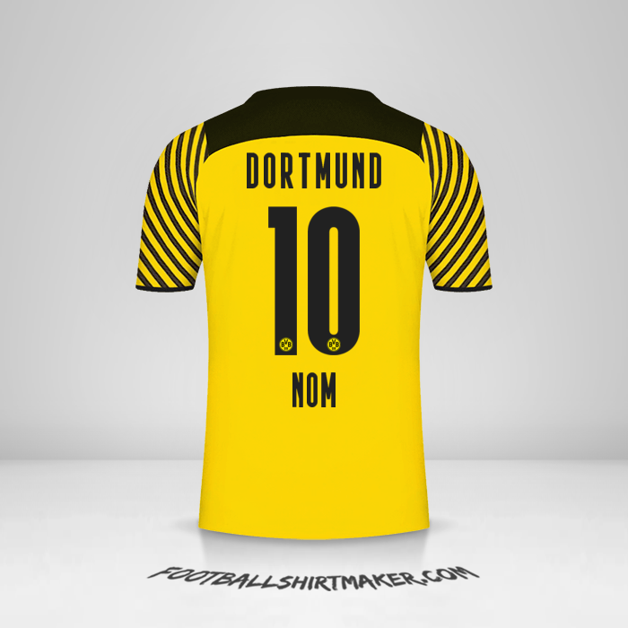 Maillot Borussia Dortmund 2021/2022 -  nom - 10