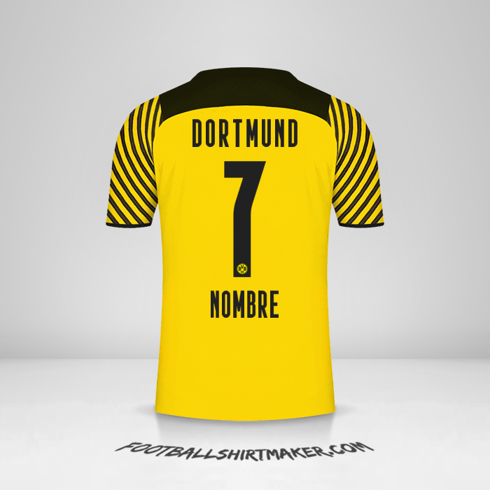 Jersey Borussia Dortmund 2021/2022 -  nombre - 7