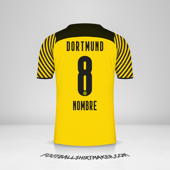 Camiseta Borussia Dortmund 2021/2022 -  nombre - 8