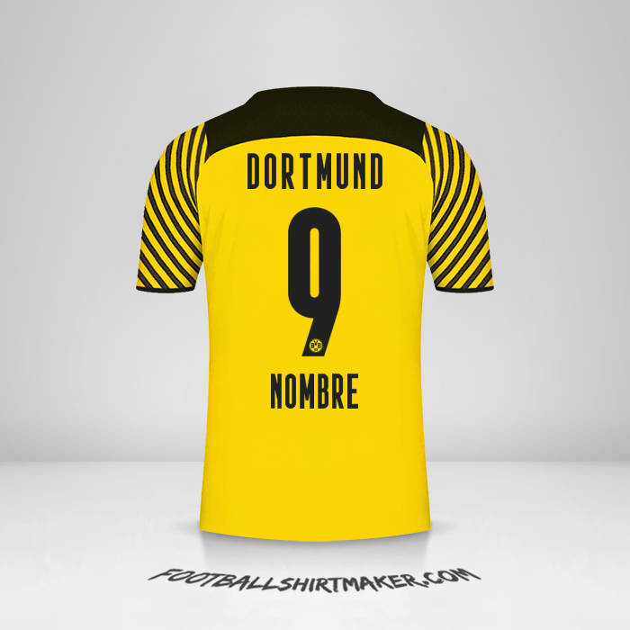 Camiseta Borussia Dortmund 2021/2022 -  nombre - 9