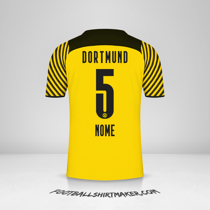 Maglia Borussia Dortmund 2021/2022 -  nome - 5