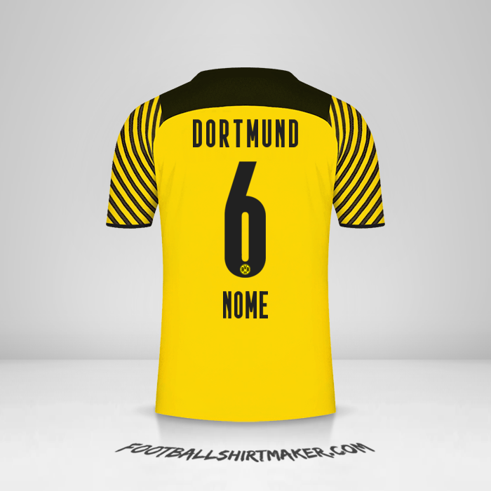 Maglia Borussia Dortmund 2021/2022 -  nome - 6