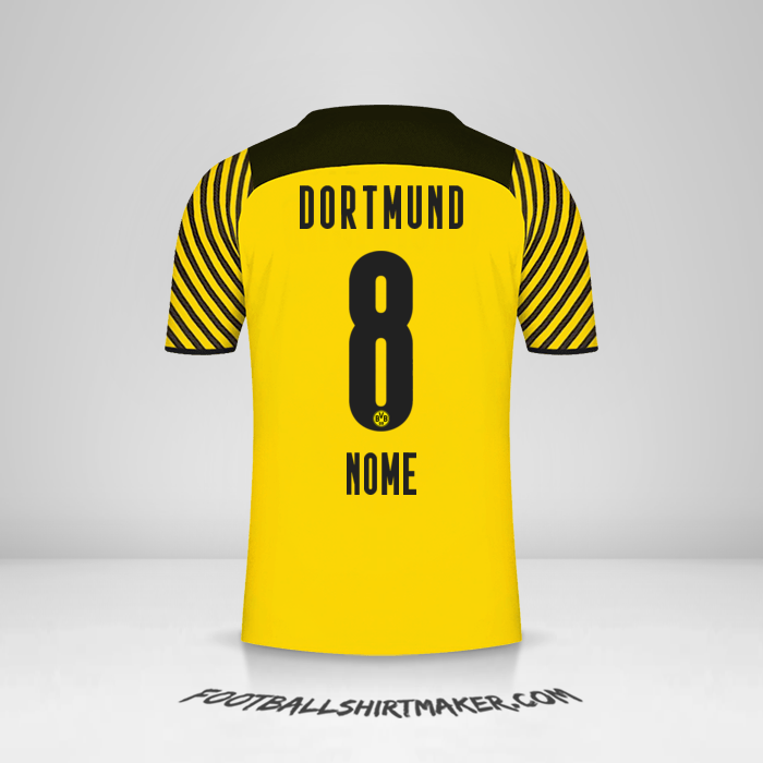 Camisola Borussia Dortmund 2021/2022 -  nome - 8