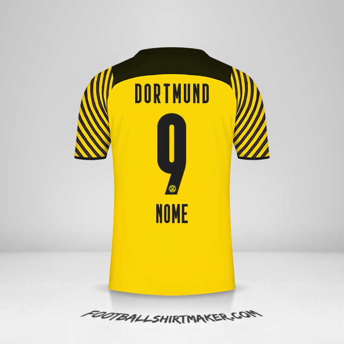 Maglia Borussia Dortmund 2021/2022 -  nome - 9