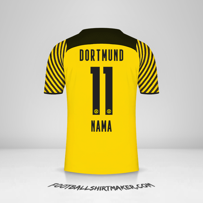 Jersey Borussia Dortmund 2021/2022 -  nama - 11