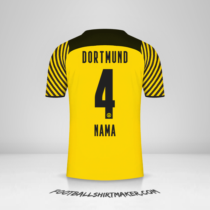 Jersey Borussia Dortmund 2021/2022 -  nama - 4