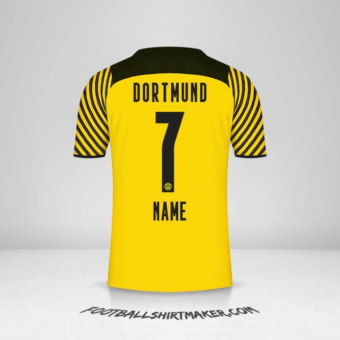 Trikot Borussia Dortmund 2021/2022 -  name - 7