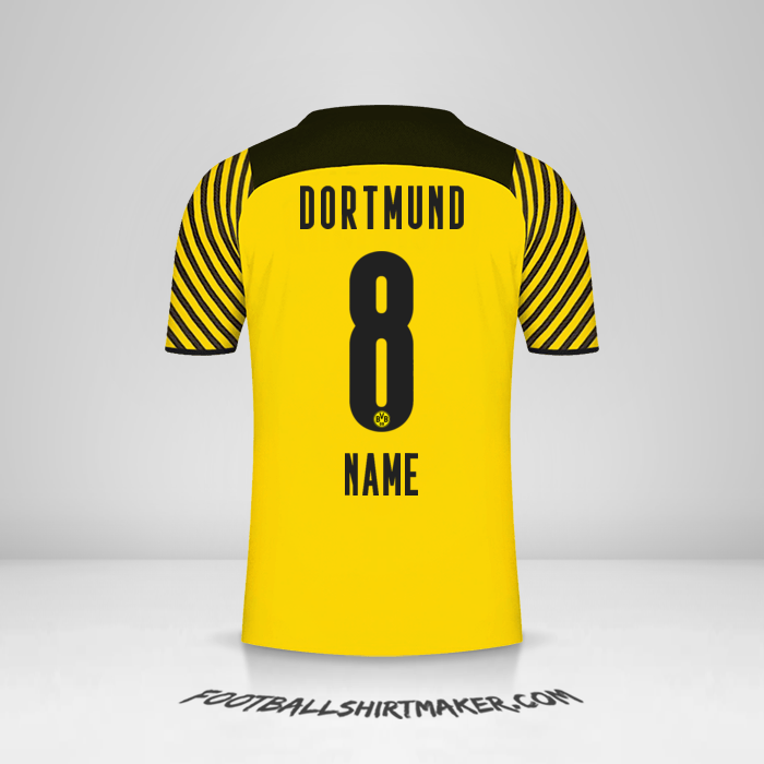 Trikot Borussia Dortmund 2021/2022 -  name - 8