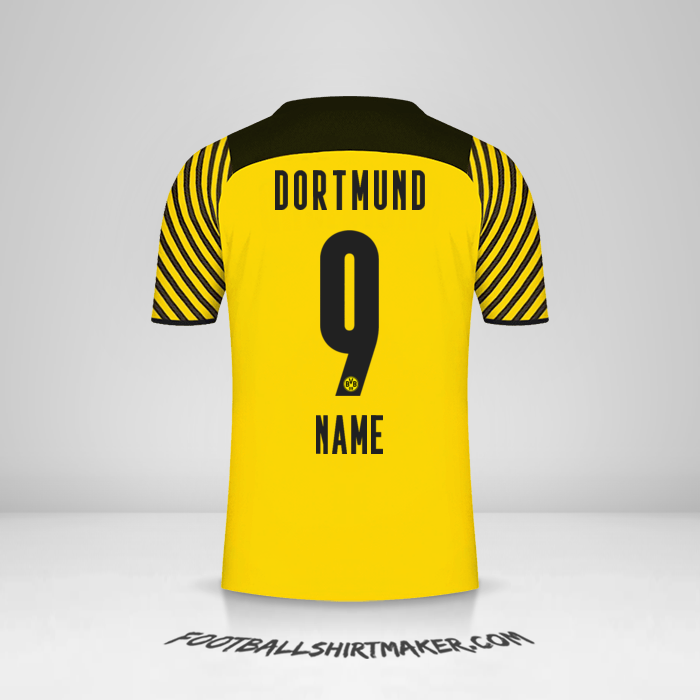 Trikot Borussia Dortmund 2021/2022 -  name - 9