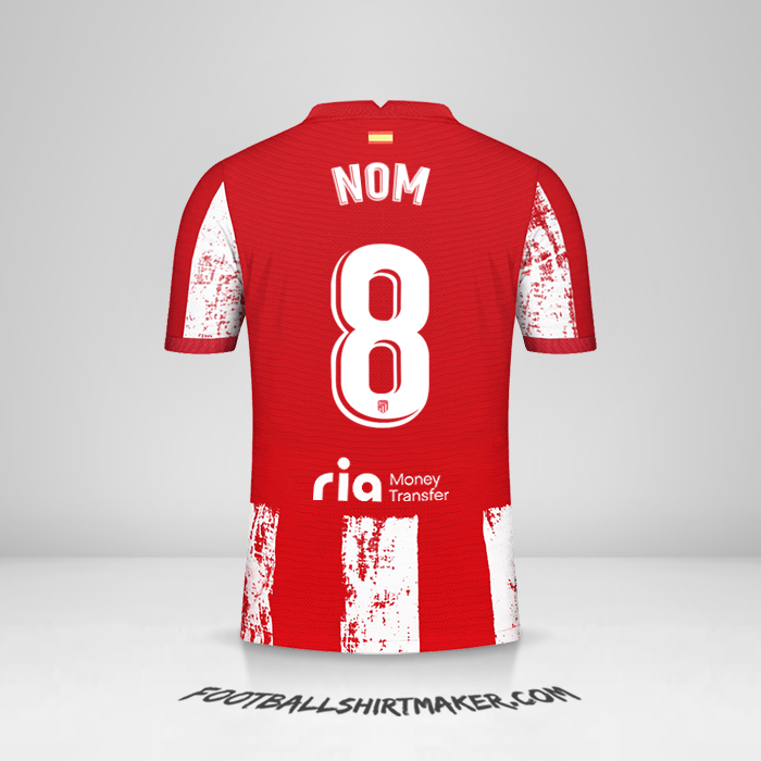 Maillot Atletico Madrid 2021/2022 -  nom - 8