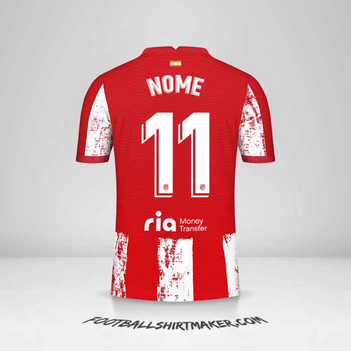 Maglia Atletico Madrid 2021/2022 -  nome - 11