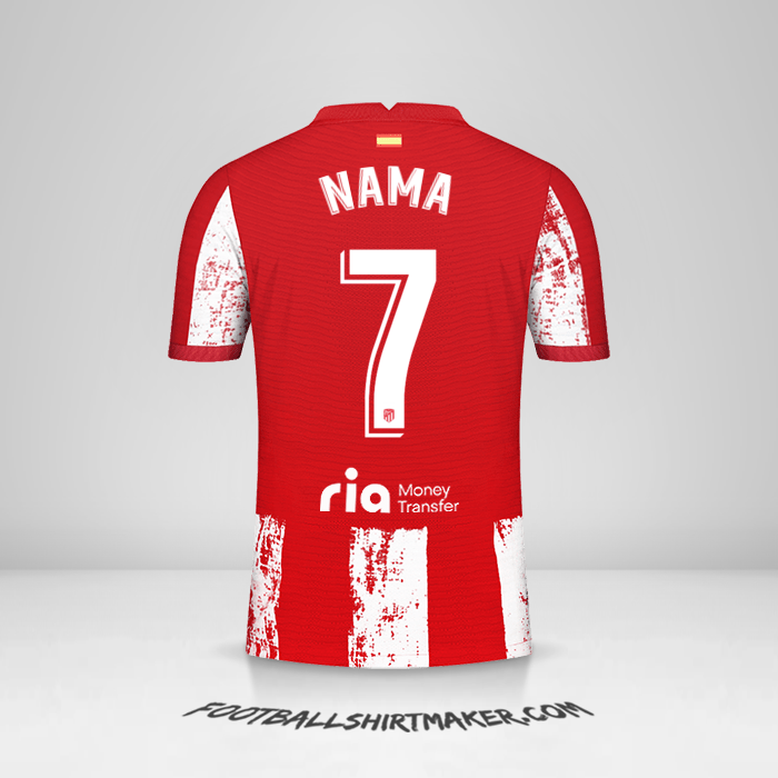 Jersey Atletico Madrid 2021/2022 -  nama - 7